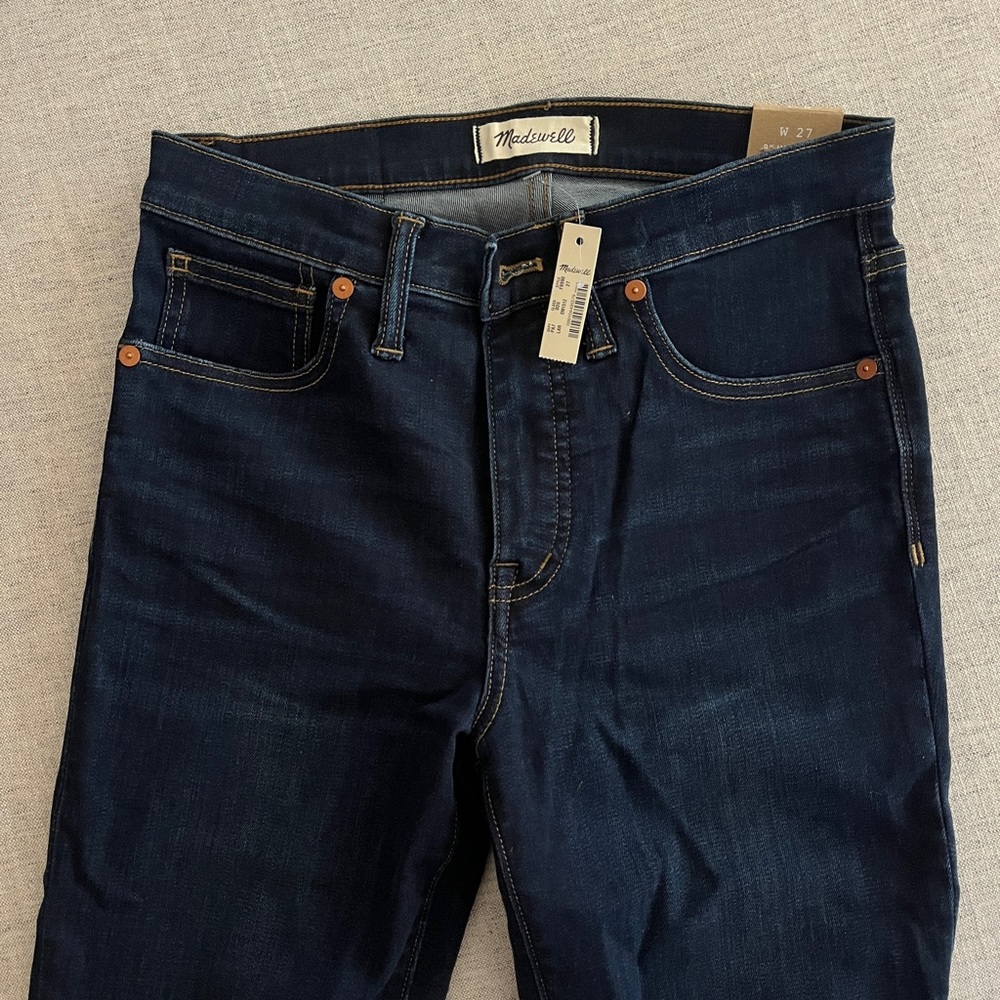 Madewell NWT High Rise Skinny Jeans Size 27